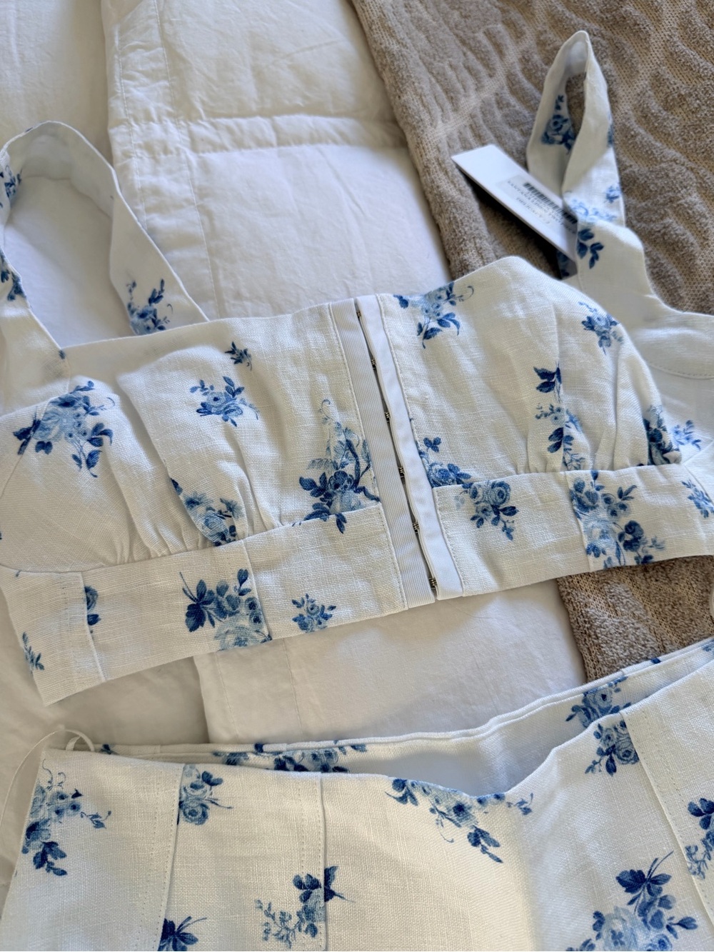 Reformation SANTANA LINEN TWO PIECE - Picture 6 of 8